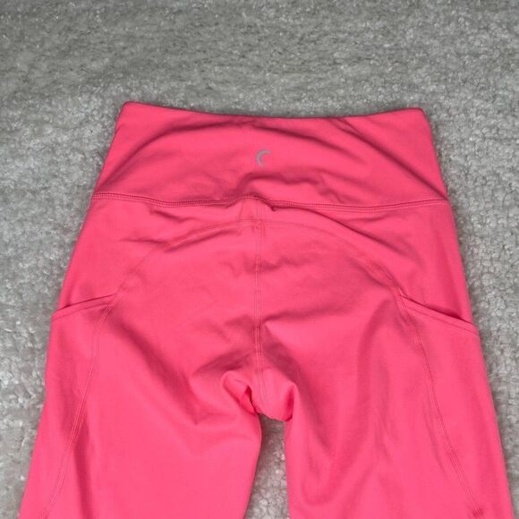 Zyia Coral Flower Power Luxe High Rise 7/8 Legging - Picture 7 of 13